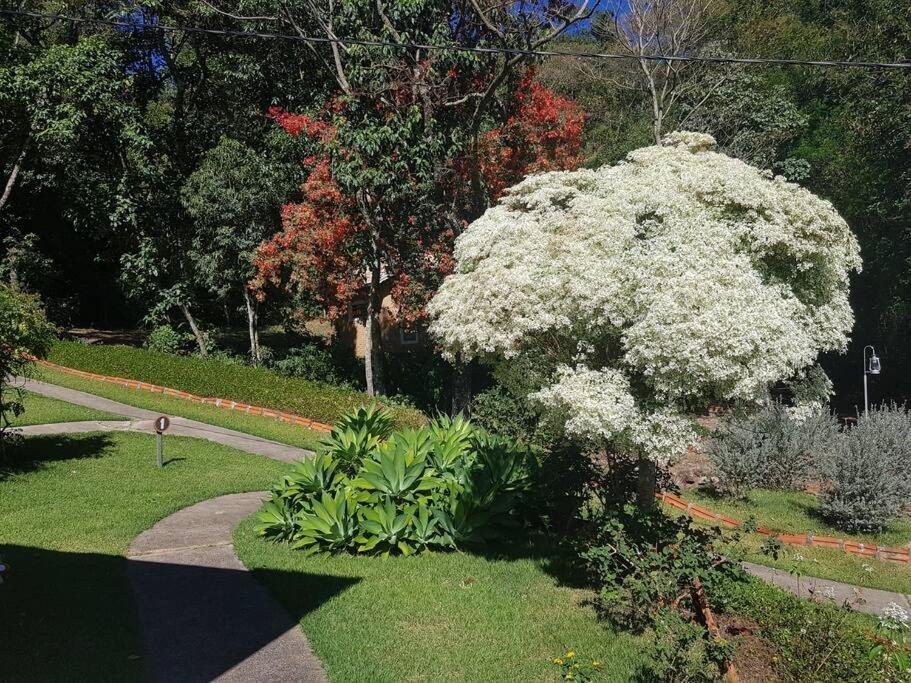 Recanto Dos Beija Flores, Chale Lantana B Monte Alegre do Sul Buitenkant foto